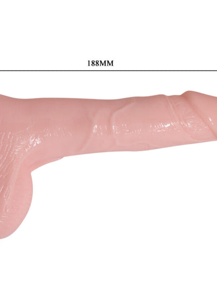 BAILE - DILDO REALISTICO GONFIABILE CON VENTOSA 15 CM