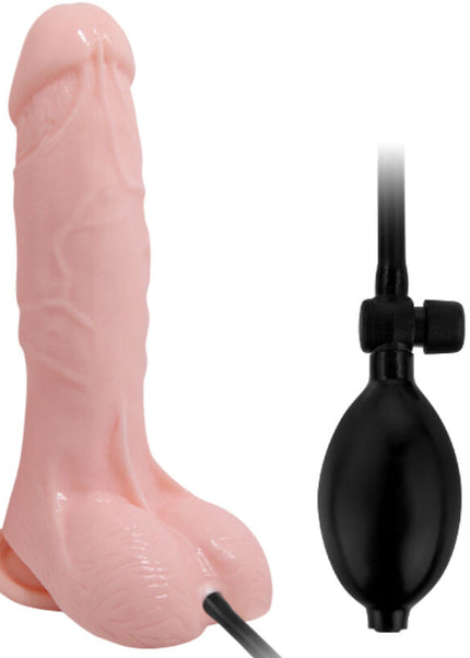 BAILE - DILDO REALISTICO GONFIABILE CON VENTOSA 15 CM