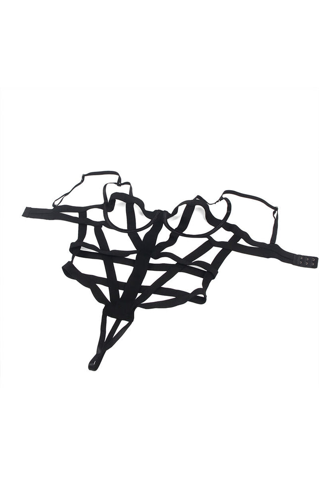 SUBBLIME - BODY SEXY CON CUTOUTS NERO S/M