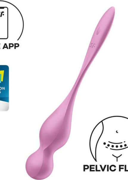 SATISFYER - LOVE BIRDS PALLE VIBRANTI KEGEL ROSA