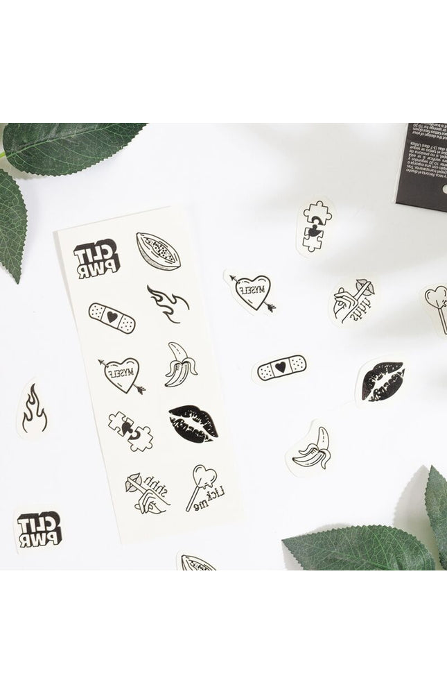 SECRET PLAY - SET DI 10 TATUAGGI TEMPORANEI DELLA COLLEZIONE CANDY