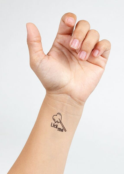 SECRET PLAY - SET DI 10 TATUAGGI TEMPORANEI DELLA COLLEZIONE CANDY