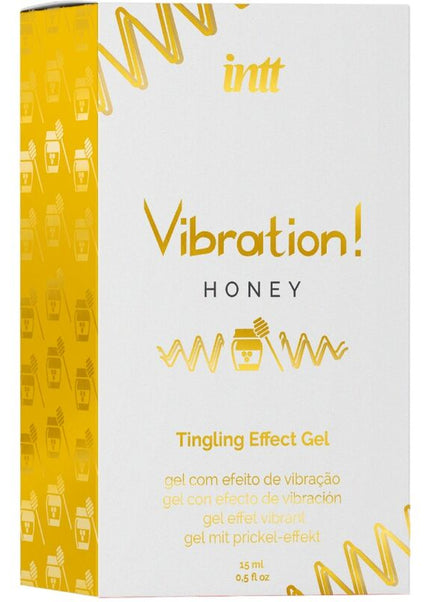 INTT - POTENTE GEL LIQUIDO VIBRATORE AL MIELE STIMOLANTE INTIMO 15 ML