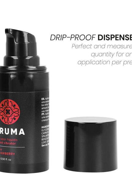 BRUMA - VIBRATORE LIQUIDO ULTRA SCORREVOLE FRAGOLA 15 ML