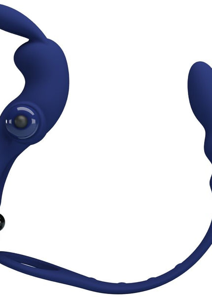 PRETTY LOVE - AYAD ANELLO VIBRATORE RABBIT CON SPINA BLU