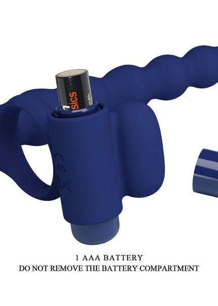 PRETTY LOVE - AJMAL ANELLO VIBRANTE CON SPINA BLU