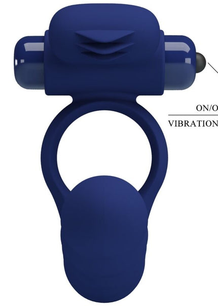 PRETTY LOVE - AJMAL ANELLO VIBRANTE CON SPINA BLU