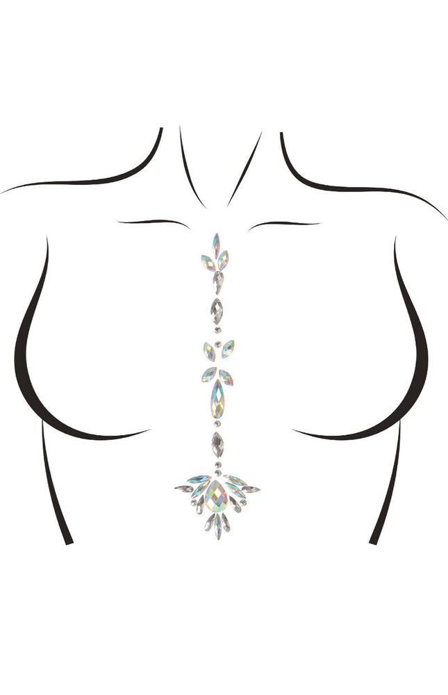 LEG AVENUE - GIOIELLO CORPO ADESIVO IN GIADA