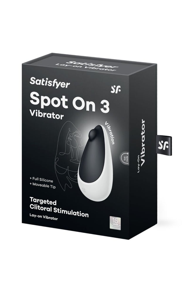 SATISFYER - SPOT SU 3 STIMOLATORE CLITORALE NERO