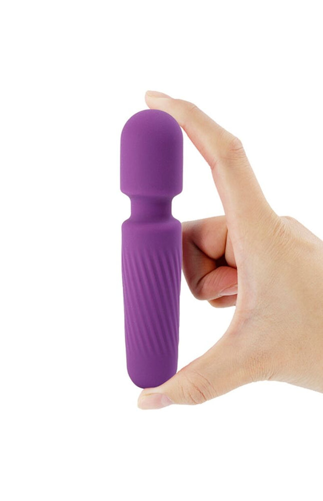 ARMONY - YOUR MAGIC MASSAGGIATORE E VIBRATORE MAGICO RICARICABILE 10 VIBRAZIONI VIOLA