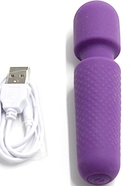ARMONY - YOUR MAGIC MASSAGGIATORE E VIBRATORE RICARICABILE 10 VIBRAZIONI BACCHETTA POTS VIOLA