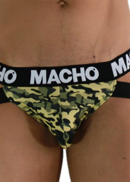 MACHO-MX28MV JOCK VERDE MILITARE S