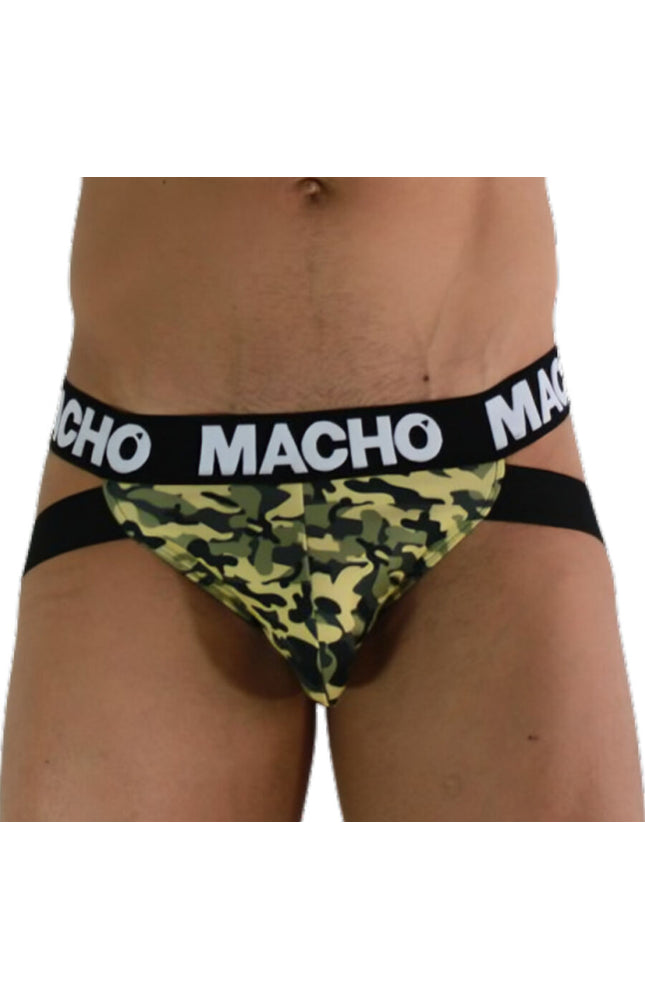 MACHO-MX28MV JOCK VERDE MILITARE S