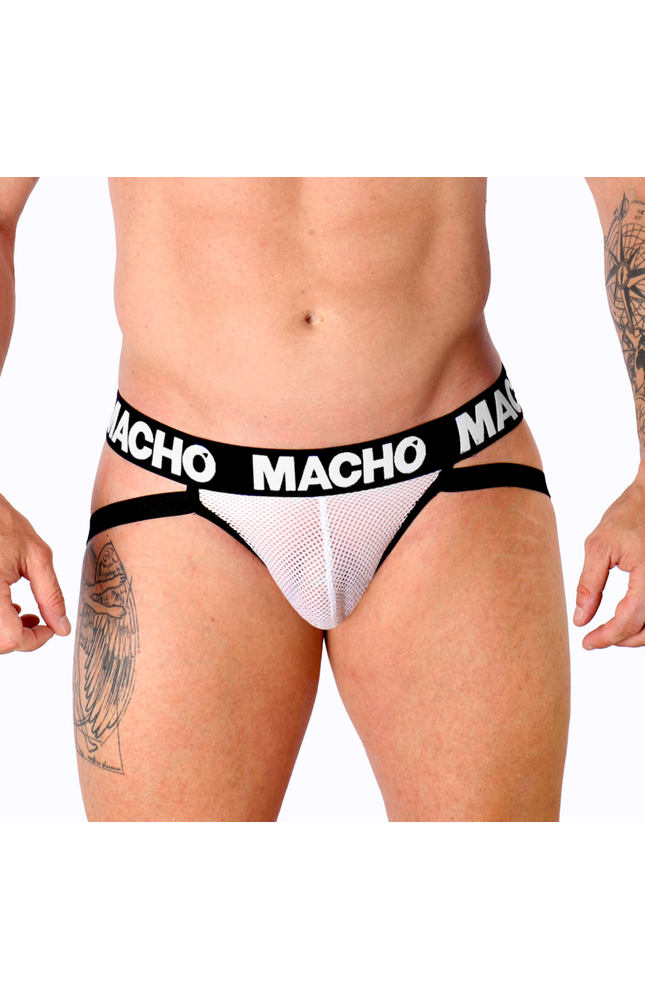 MACHO - MX26X1 JOCK GRID BIANCO S