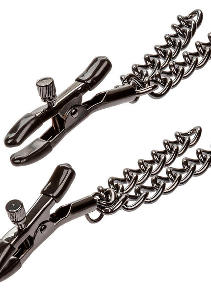 CALEXOTICS - EUPHORIA CATENA MORSETTI PER CAPEZZOLI 14,5 CM