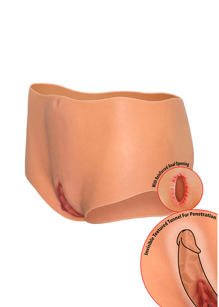 DESIDERIO NASCOSTO - ALTER EGO VAGINA APERTA E CULO SLIP VITA MEDIA CARNE