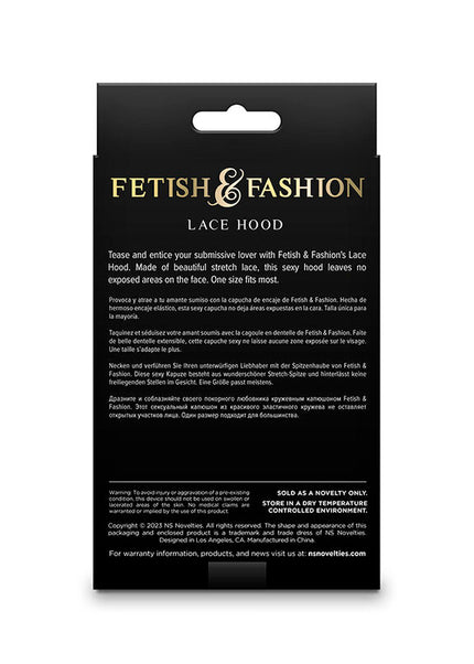 NS NOVITÀ - FETISH &amp; FASHION CAPPUCCIO IN PIZZO BIANCO