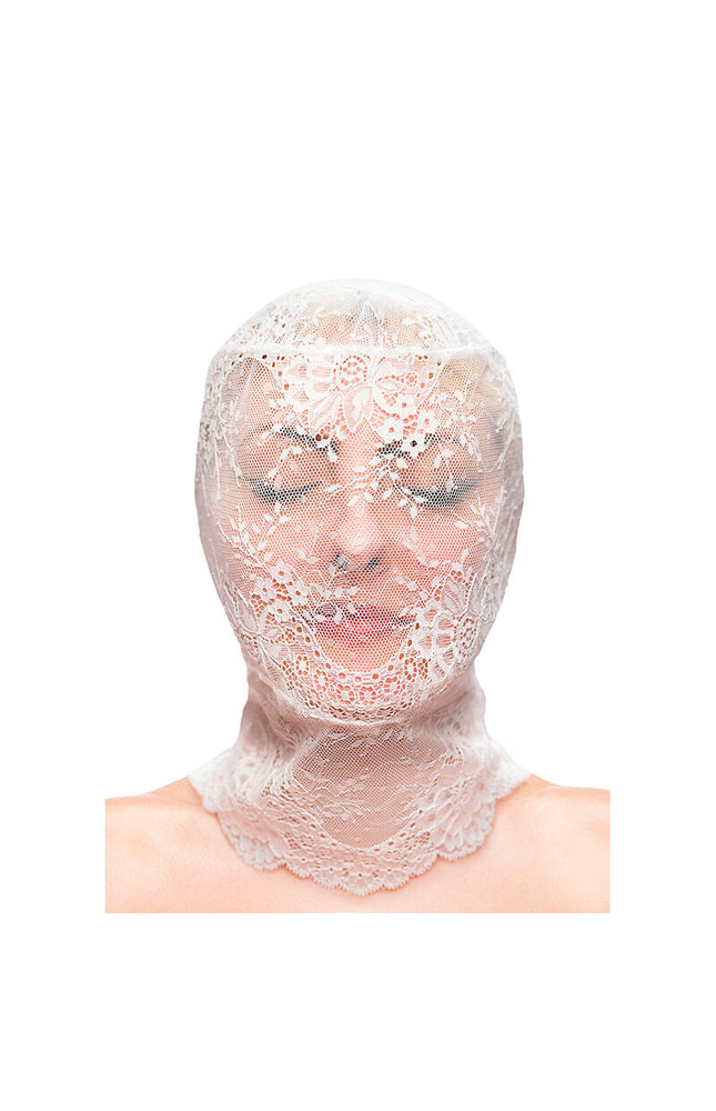 NS NOVITÀ - FETISH &amp; FASHION CAPPUCCIO IN PIZZO BIANCO