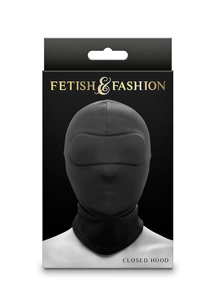 NS NOVITÀ - FETISH &amp; FASHION CAPPUCCIO CHIUSO NYLON NERO