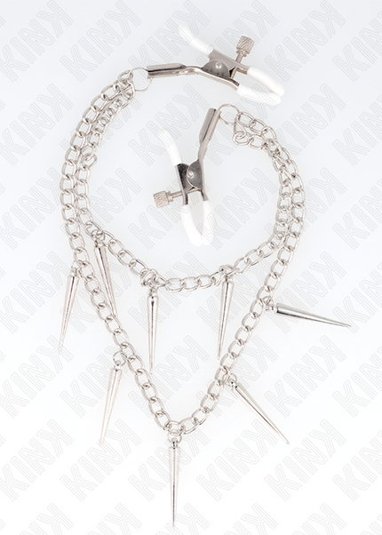 KINK - PINZE PER CAPEzzoli CON CATENE A SPUNTE 30 CM
