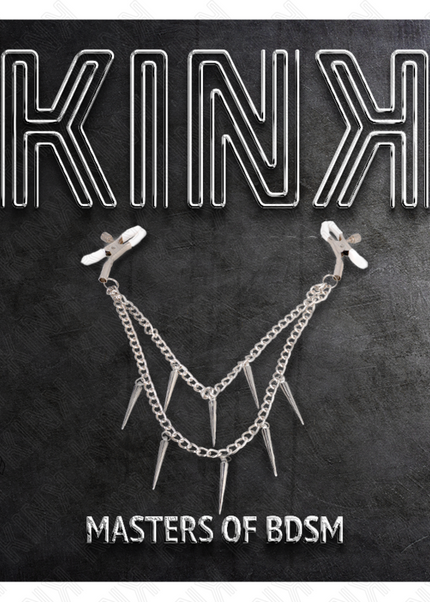 KINK - PINZE PER CAPEzzoli CON CATENE A SPUNTE 30 CM