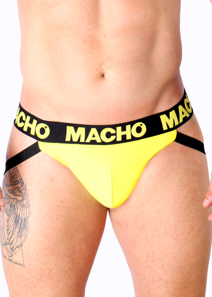 MACHO - MX25A JOCK LYCRA GIALLO S