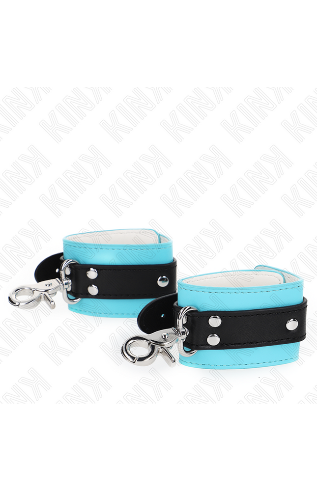 KINK - RESISTENZA DA POLSO PREMIUM CON SERRATURA NERO / BLU REGOLABILE 21-28 CM X 5,5 CM