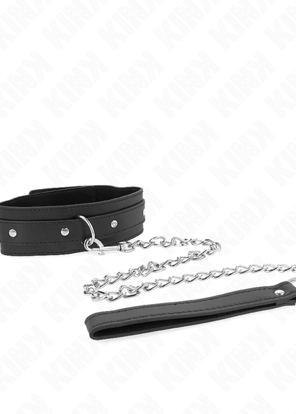 KINK - COLLANA CON GUINZAGLIO 65 CM 1 ANELLO REGOLABILE 38-49 CM X 5 CM