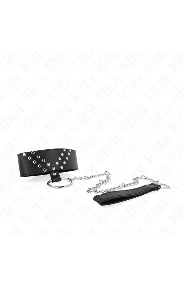 KINK - COLLANA CON CINTURA 65 CM CON RIVETTO A V REGOLABILE 36-43 CM X 5 CM