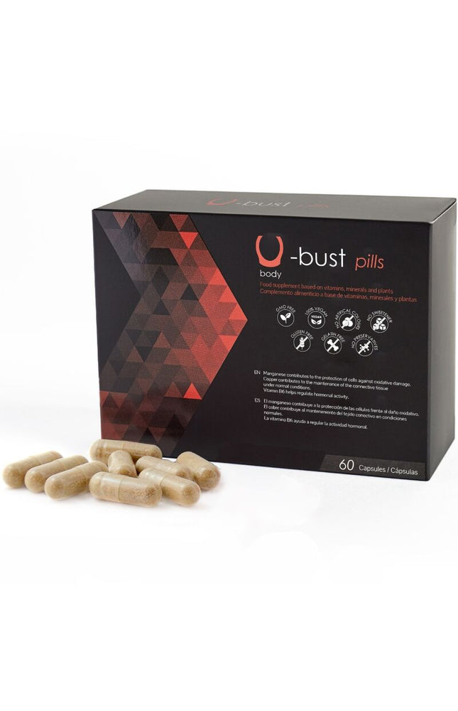 500 COSMETICI - U-BUST CAPSULE PER L'INGROSSAMENTO DEL SENO - 60 CAPSULE