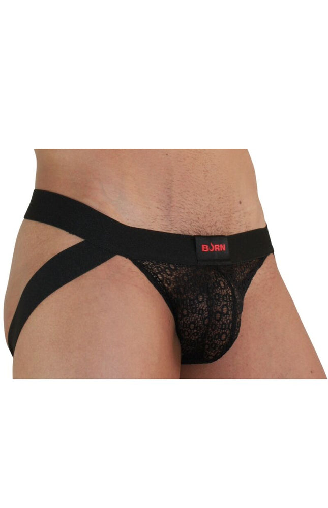 BURN - 005 JOCK LINGERIE NERO S