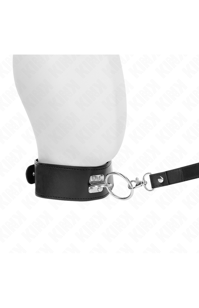 KINK - GUINZAGLIO BORCHIE 116 CM COLLARE CON CINTURINO IN SIMILPELLE 50 X 5 CM