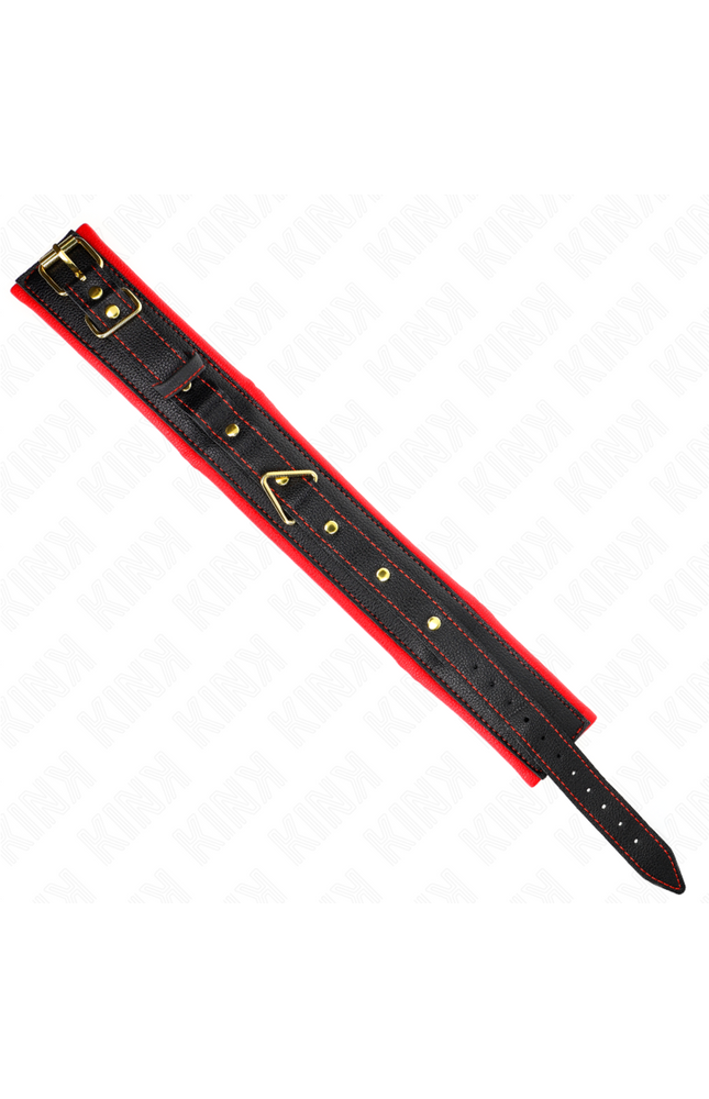 KINK - COLLANA CON CINTURINO IN SIMILPELLE SPUGNA MODELLO 2 REGOLABILE 37-54 CM X 3 CM