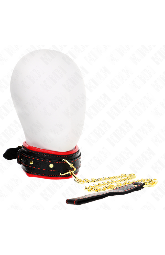 KINK - COLLANA CON CINTURINO IN SIMILPELLE SPUGNA MODELLO 2 REGOLABILE 37-54 CM X 3 CM