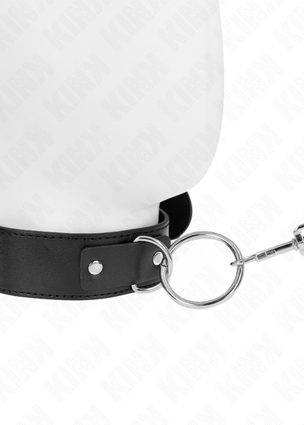 KINK - COLLARE MODELLO BASE CON GUINZAGLIO MODELLO 4 REGOLABILE 36-43 CM