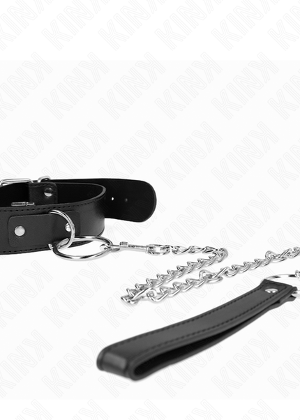 KINK - COLLARE MODELLO BASE CON GUINZAGLIO MODELLO 4 REGOLABILE 36-43 CM