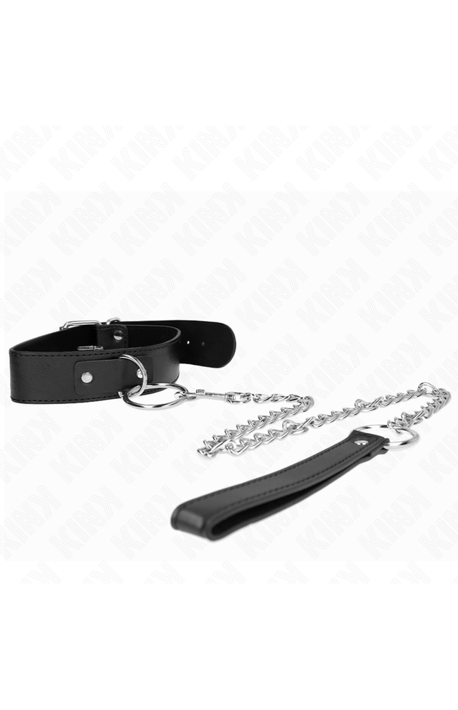 KINK - COLLARE MODELLO BASE CON GUINZAGLIO MODELLO 4 REGOLABILE 36-43 CM