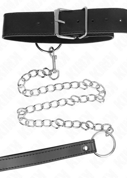 KINK - COLLARE MODELLO BASE CON GUINZAGLIO MODELLO 4 REGOLABILE 36-43 CM