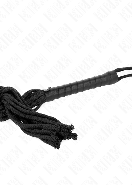 KINK - FRUSTA IN CORDA NERA 56 CM