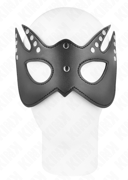 KINK - MASCHERA PIPISTRELLO CON RIVETTI 23 x 15 CM