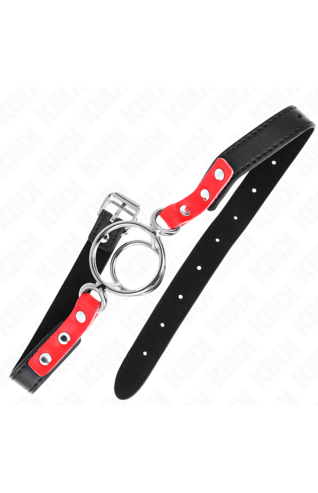 KINK - GAG CON O-RING MULTIPLI 4/4,8 CM ROSSO 38 X 56 CM
