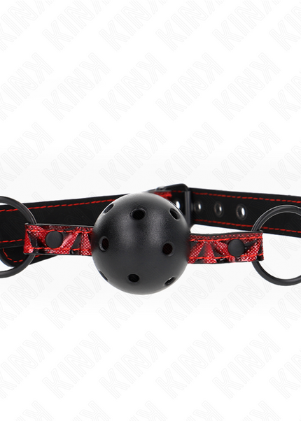 KINK - PALLA CON MOTIVO A DIAMANTI 4.5 CM GAG MODELLO 2 64.5 CM REGOLABILE 42-60 CM