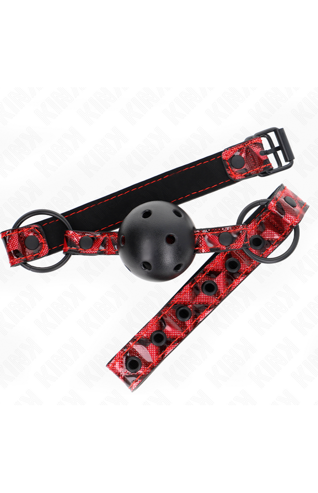 KINK - PALLA CON MOTIVO A DIAMANTI 4.5 CM GAG MODELLO 2 64.5 CM REGOLABILE 42-60 CM