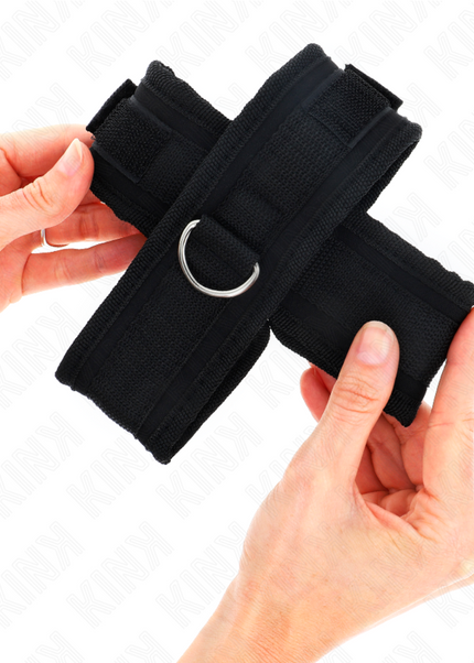 KINK - POLSINI A CROCE NERI 34 X 5,5 CM