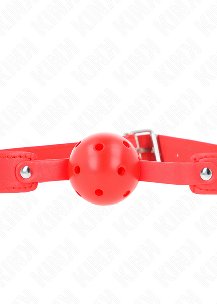 KINK - PALLA TRASPIRANTE ROSSA 4,5 CM BAVAGLIO 65 x 2,5 CM