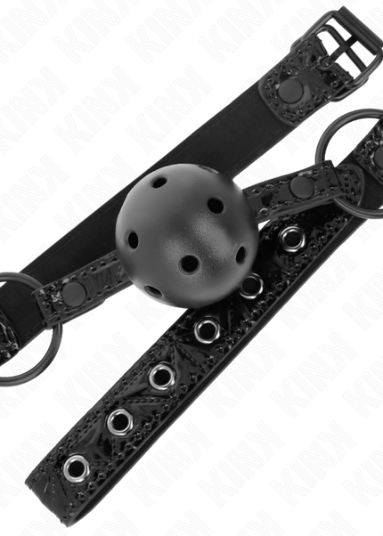 KINK - PALLA CON FANTASIA DIAMANTATA 4.5 CM MODELLO GAG 3 64.5 CM REGOLABILE 42-60 CM