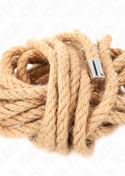 KINK - CORDA DI CANAPA CON TESTA IN METALLO 5 METRI