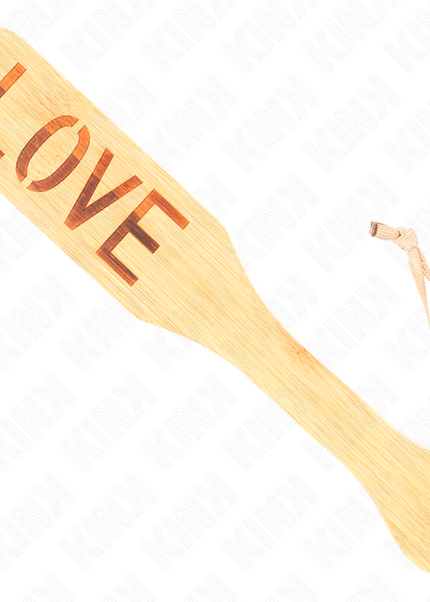 KINK - PALETTE IN BAMBÙ PAROLA AMORE 32 X 5,5 CM