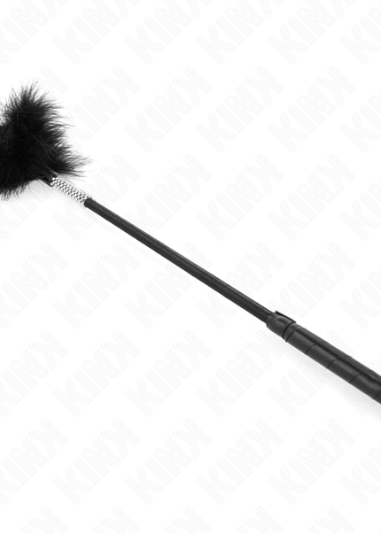 KINK - PIUME TICKLE CON MANICO STRASS 50 CM