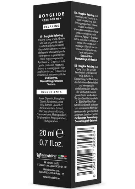 INTIMATELINE - BOYGLIDE SPRAY RILASSANTE ANALE 20 ML